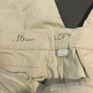 Ann Taylor Loft Capri - Curvy Stretch Pants